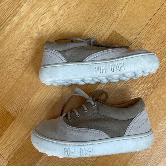 Pom D'Api Two-tone Nubuck Leather Runners, size EU 26/US 9.5 - Picture 3 of 5